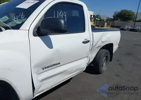 2007 Toyota Tacoma z USA, uszkodzony, nr VIN 5TENX22N97Z361677